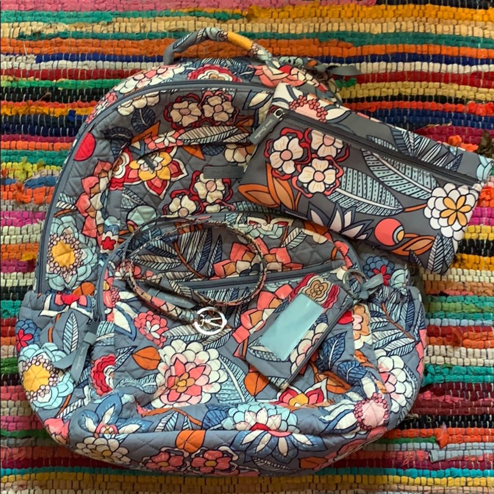Vera Bradley Backpack set